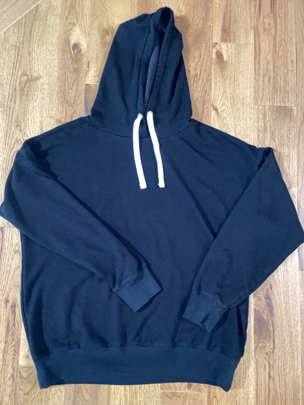 Women’s size medium black Buffalo David Bitton hoodie.